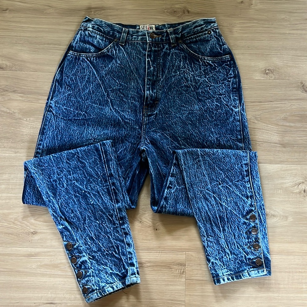 VTG 80’s Stefano International acid Wash Jeans